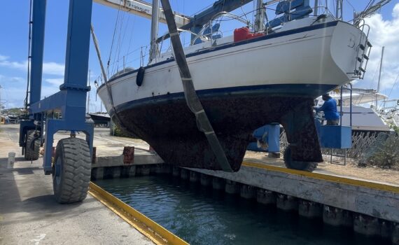 R/V Dawn Haul Out